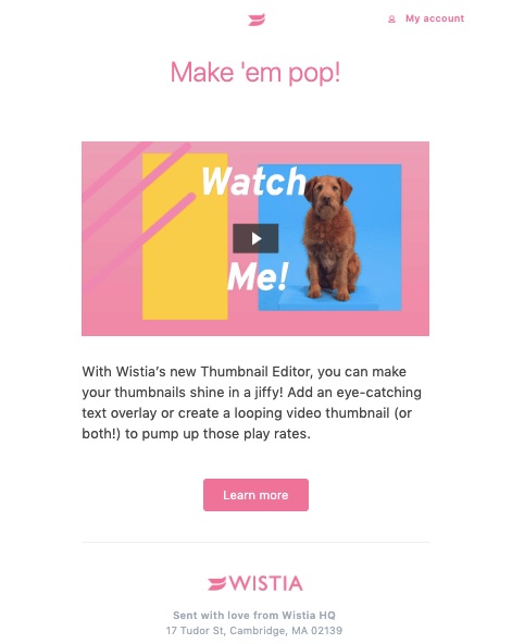 explainer videos in sales emails
