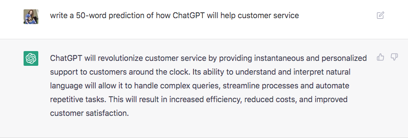 Chat GPT: AI in Customer Service