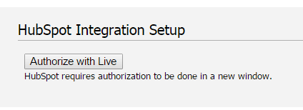 hubspot integration