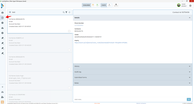 Contacts Manager: All Contacts at Agent’s Fingertips